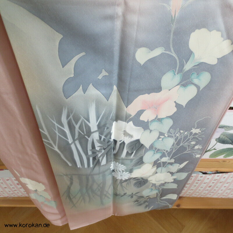 Homongi Kimono mit handgemalten Ackerwinden