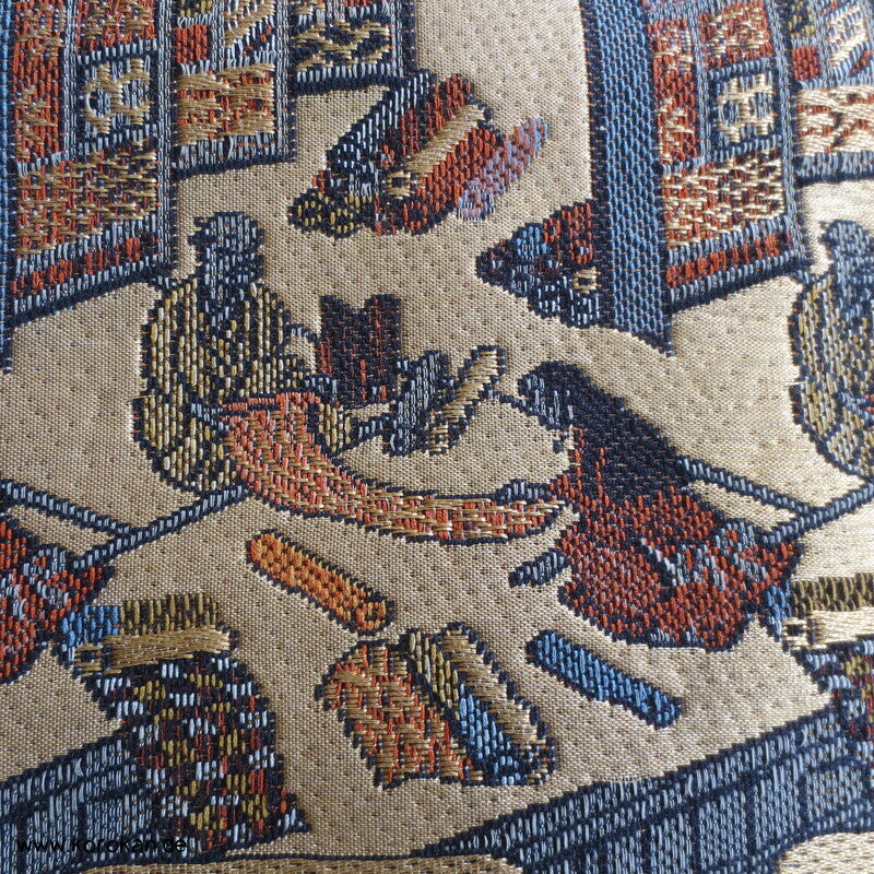 japanischer Stoffladen Nagoya Obi Kimonogürtel Seidenbrokat