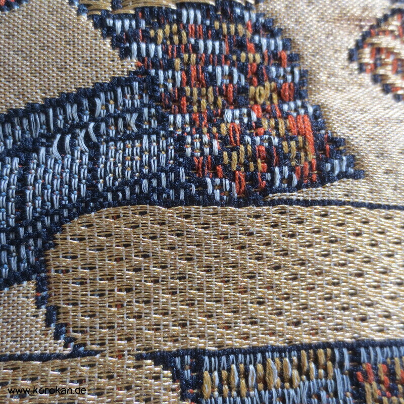 japanischer Stoffladen Nagoya Obi Kimonogürtel Seidenbrokat