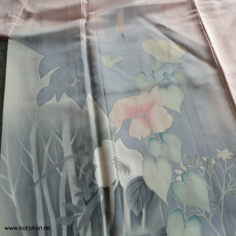 Homongi Kimono mit handgemalten Ackerwinden