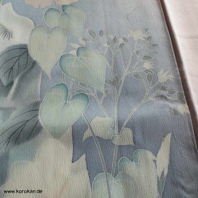 Homongi Kimono mit handgemalten Ackerwinden