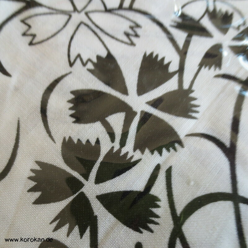 Nadeshiko Grasnelke schwarz weiß Nemaki - Schlaf Kimono