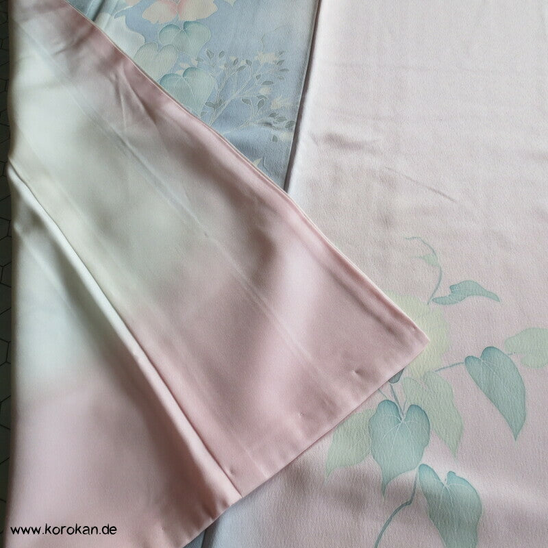 Homongi Kimono mit handgemalten Ackerwinden