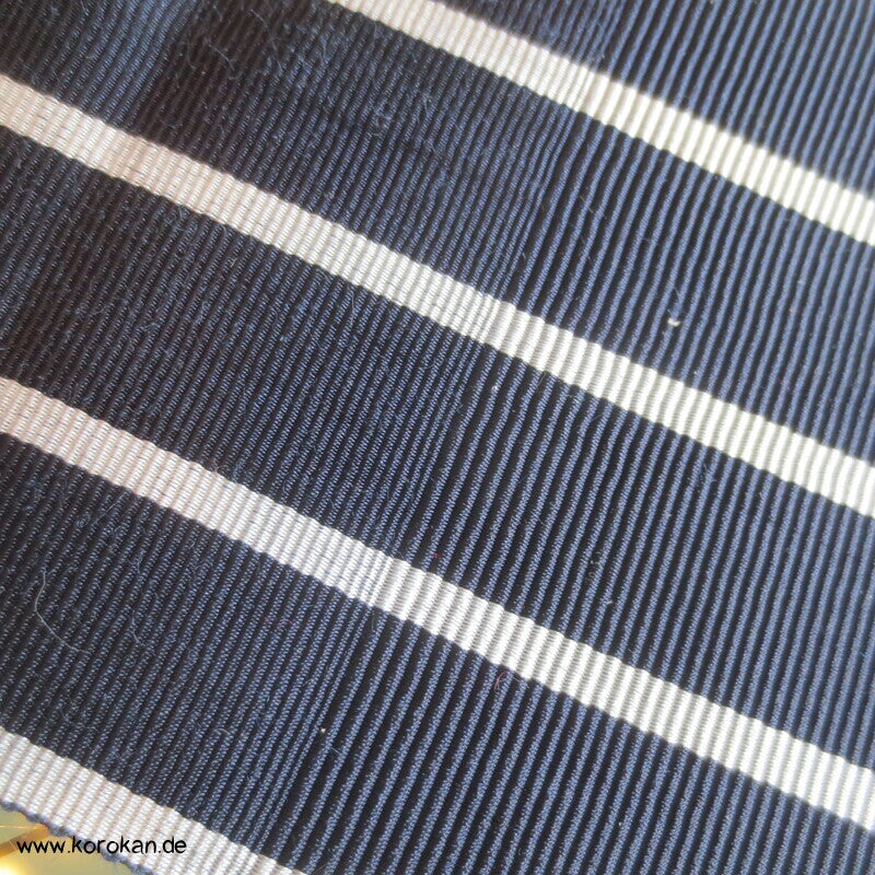 Kaku Obi / Datejime Seiden Kimono Gürtel gestreift