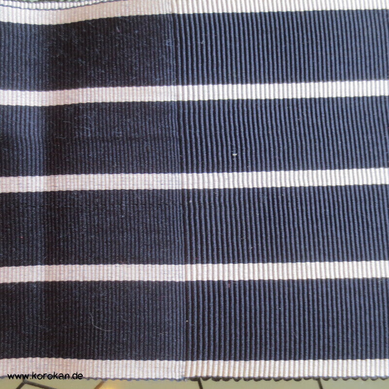 Kaku Obi / Datejime Seiden Kimono Gürtel gestreift
