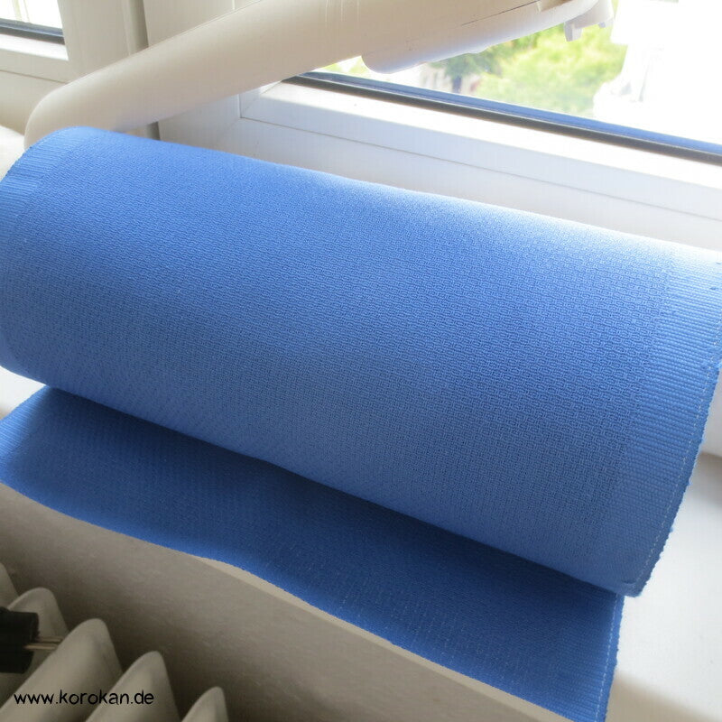 loser Baumwoll Faltenrock mit Farbverlauf blau - violett