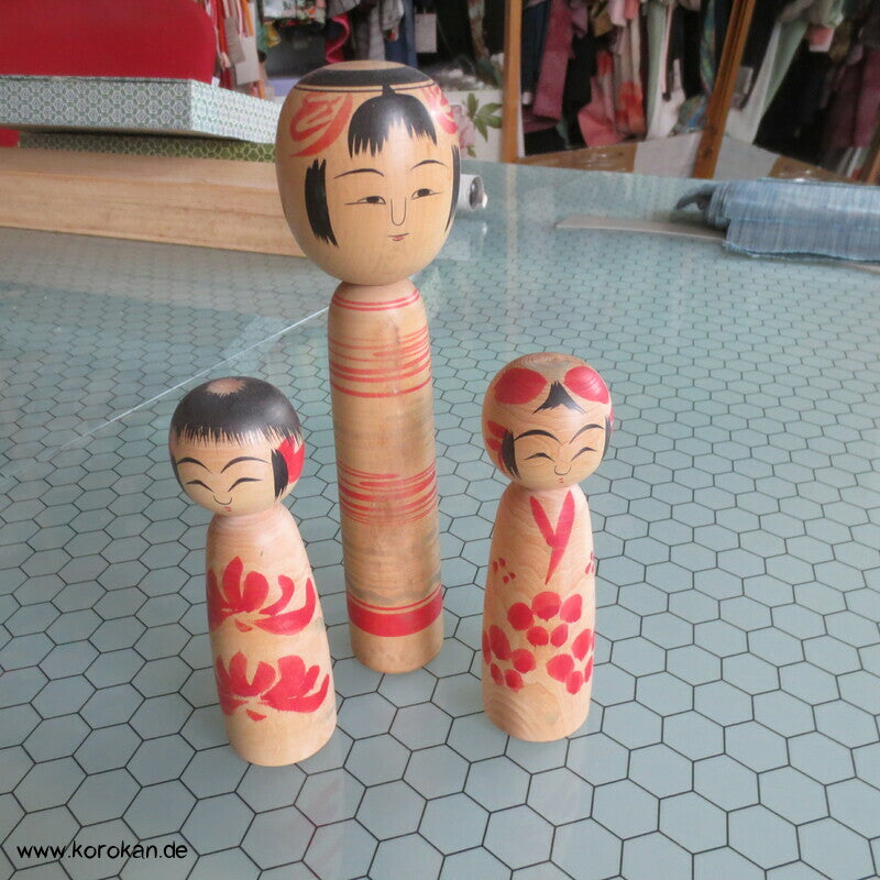 Kokeshi Holz Puppen