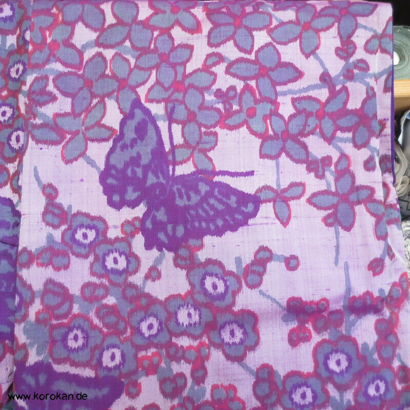 Schmetterlinge und Blüten Meisen Kimono