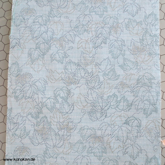 Blätter Krepp Yukata Kimono Tanmono