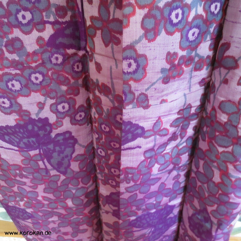 Schmetterlinge und Blüten Meisen Kimono
