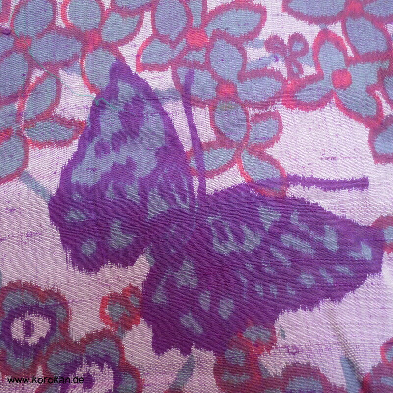 Schmetterlinge und Blüten Meisen Kimono