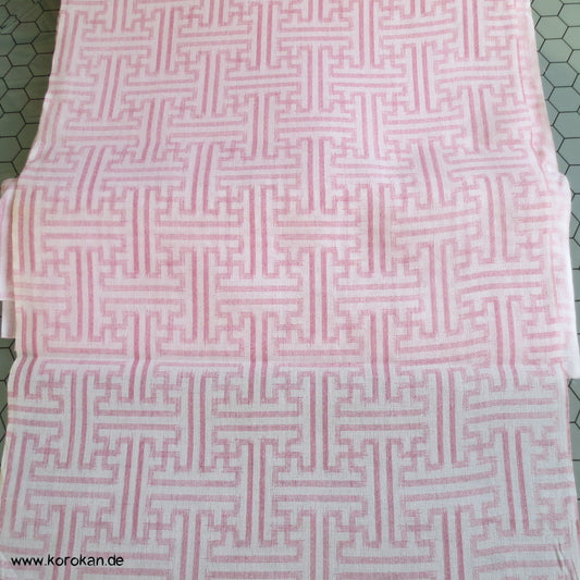 Sayagata Druck Yukata / Juban Mischgewebe