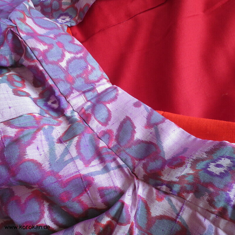 Schmetterlinge und Blüten Meisen Kimono