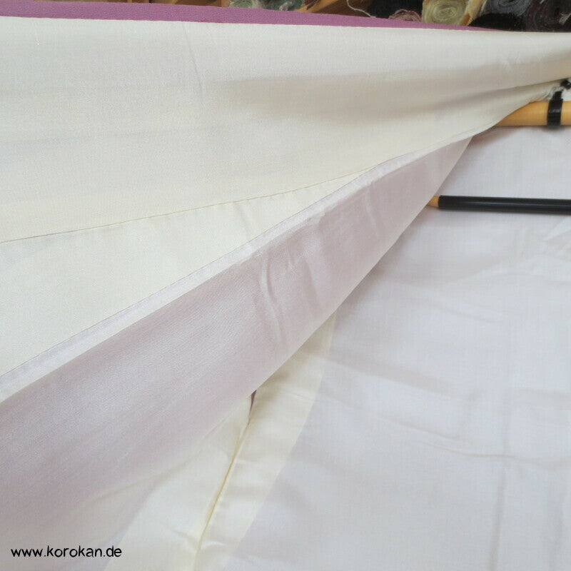 fliederrosa Chirimen Crepe Seide Iromuji Kimono