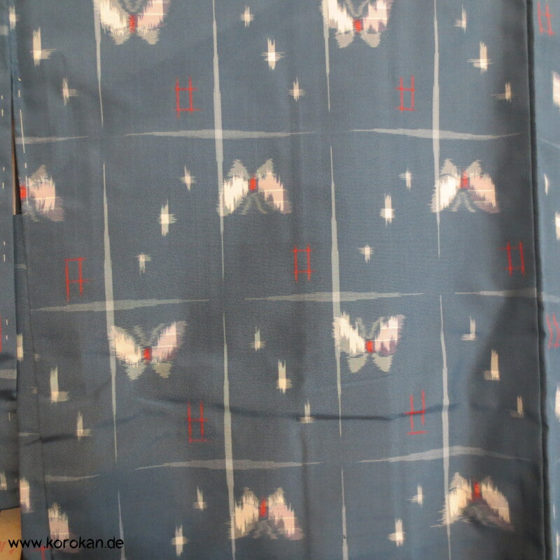 feine Meisen Seiden Schmetterlinge Haori Kimonojacke