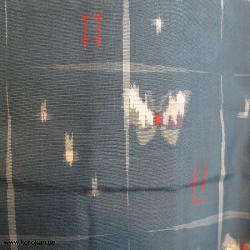 feine Meisen Seiden Schmetterlinge Haori Kimonojacke