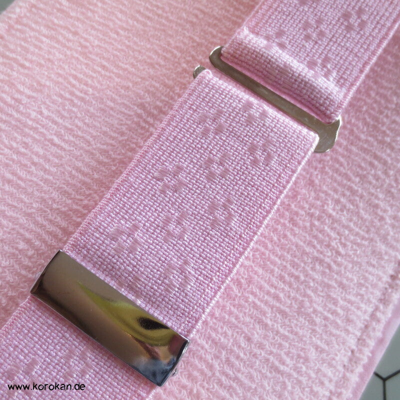 großes Maeita Obi Brett, Shibori gepolstert
