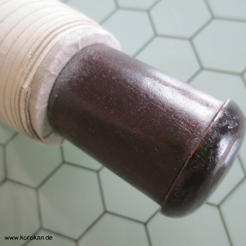 japanisches Rollbild Päonien , Holzrolle