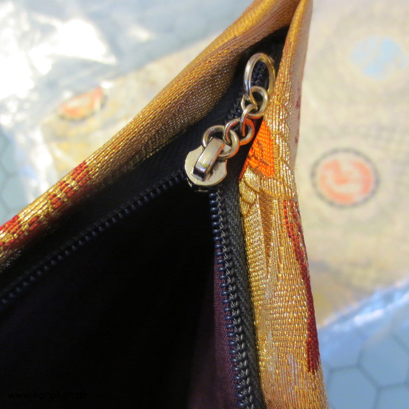 Juzu Pouch - Brokat Clutch Tasche mit Reißverschluss