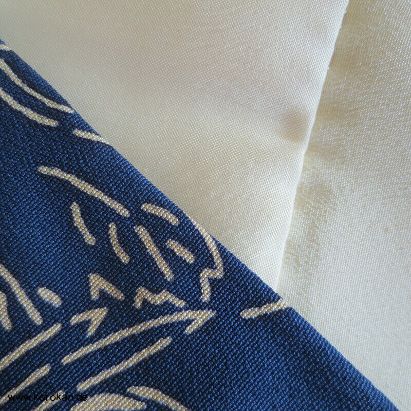 Kraniche und Schildkröten Komon Kimono