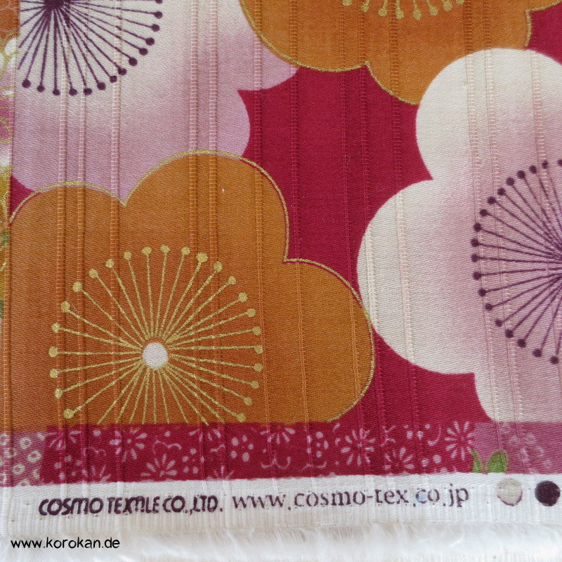 Patchwork Golddruck Futon Strukturgewebe