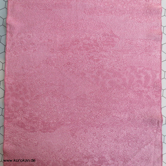 kleine Muster Edo Komon Kimono Seidencrepe