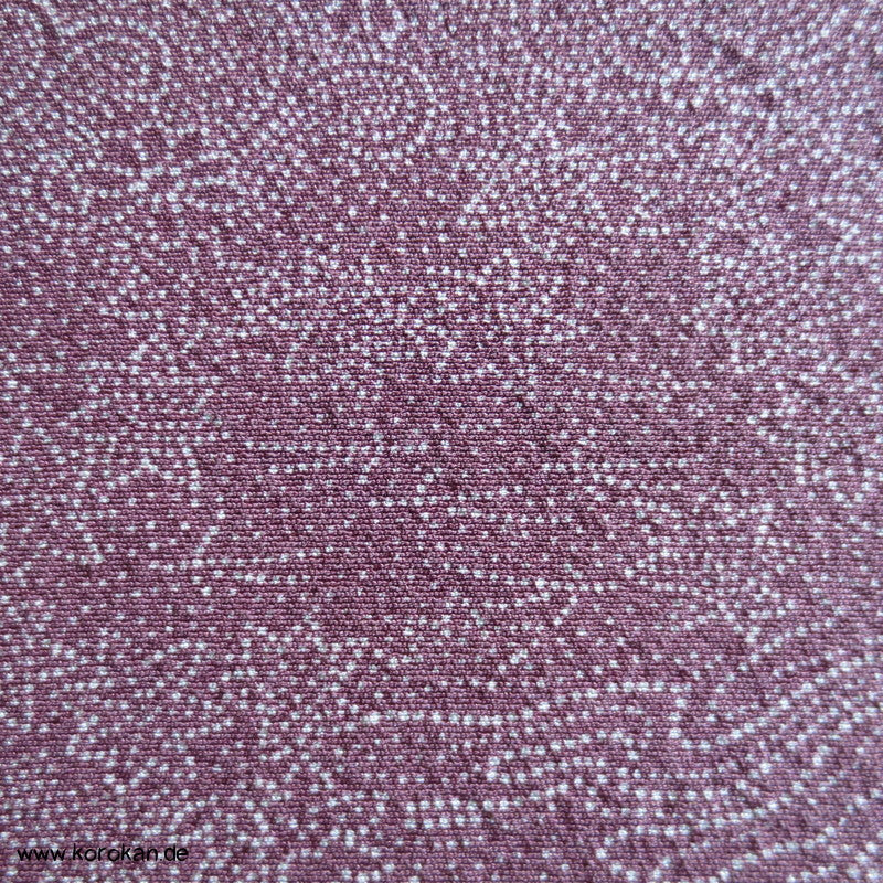 kleine Muster Edo Komon Kimono Seidencrepe