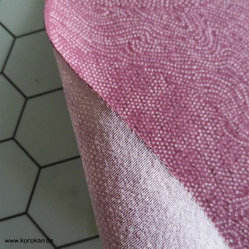 kleine Muster Edo Komon Kimono Seidencrepe