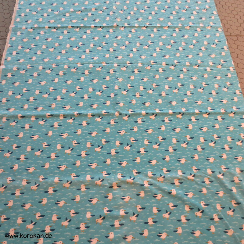 Baumwolljersey Möwen