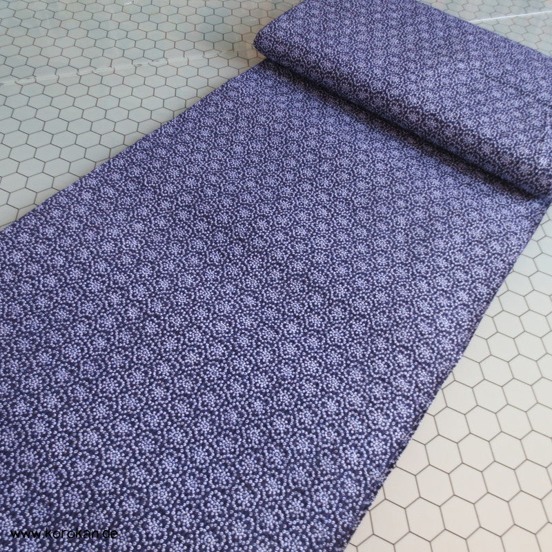 Sakura Mille Fleur Shibori Imitat - Yukata Baumwolle