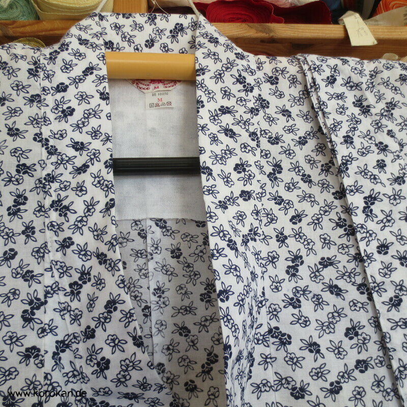Mille Fleur Nemaki - Baumwoll Schlaf Kimono