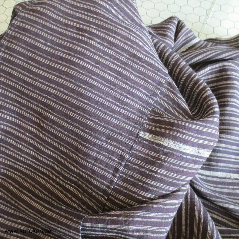 Latzhose aus Tsumugi Seide, Upcycling, Zero Waste