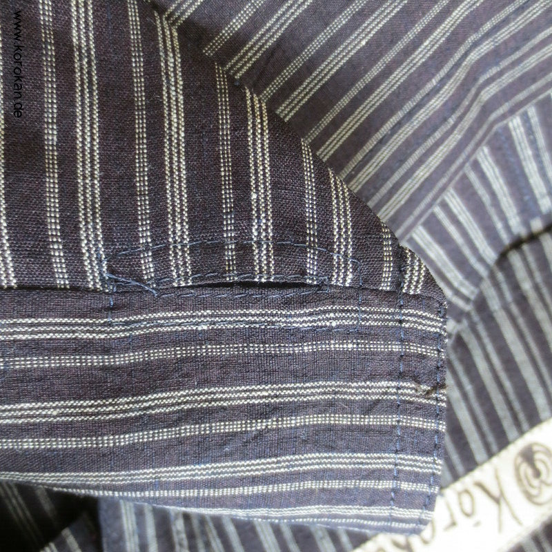 Latzhose aus Tsumugi Seide, Upcycling, Zero Waste