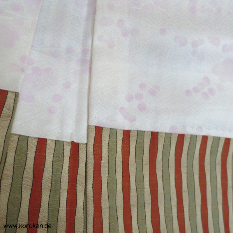 Tatewaku Tsumugi Seiden Haori Kimono Jacke mit Himo