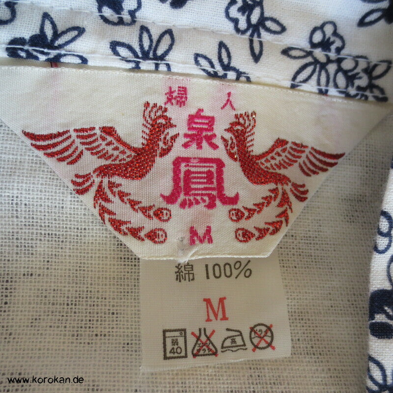 Mille Fleur Nemaki - Baumwoll Schlaf Kimono