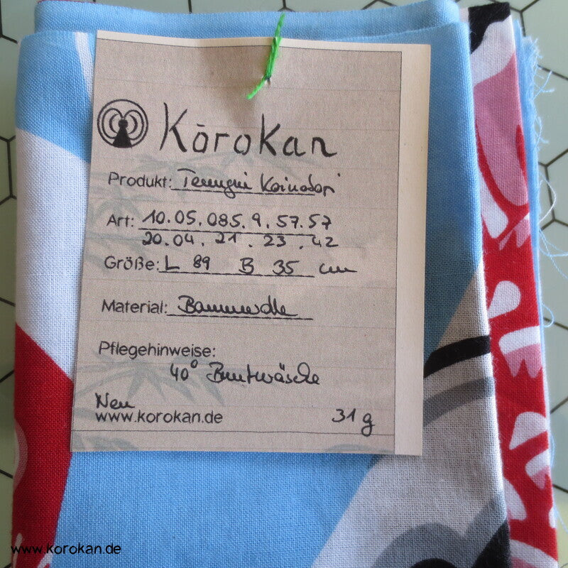 Tenugui Baumwollhandtuch Koinobori