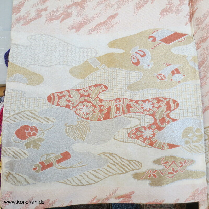 Urushi Wolken Haori Kimono Jacke aus Japan