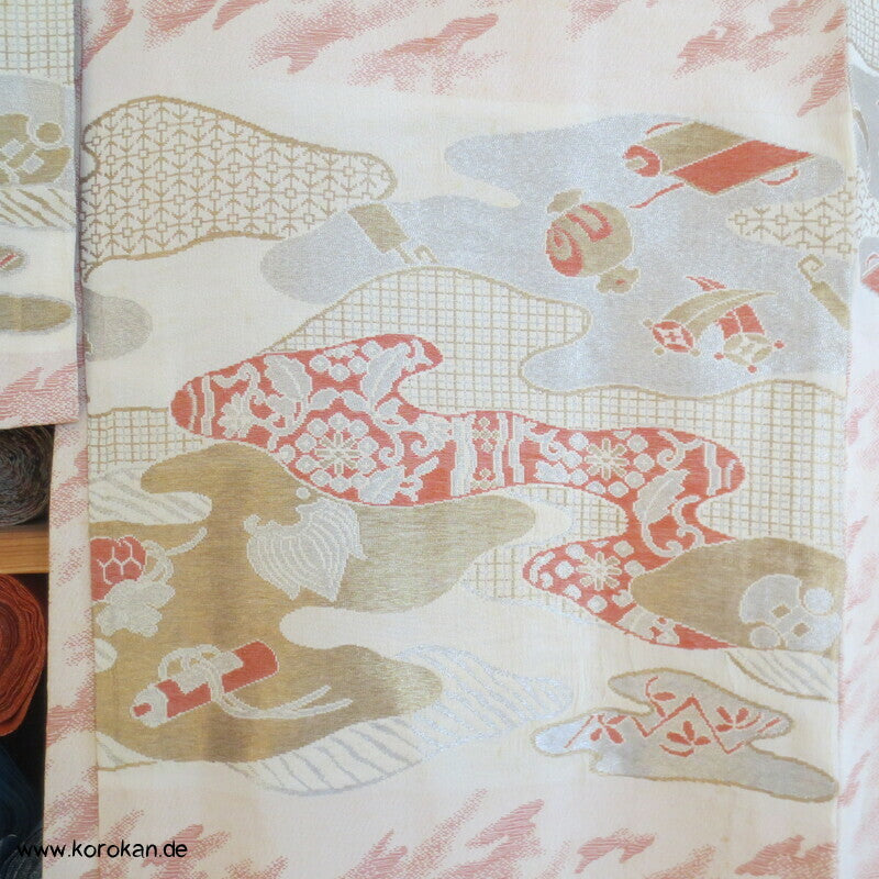 Urushi Wolken Haori Kimono Jacke aus Japan
