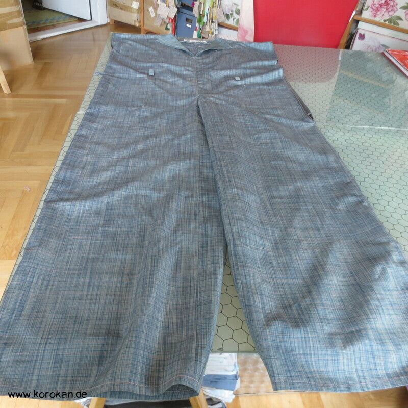Overall aus feinkarierter Tsumugi Seide, Araihari Kimono