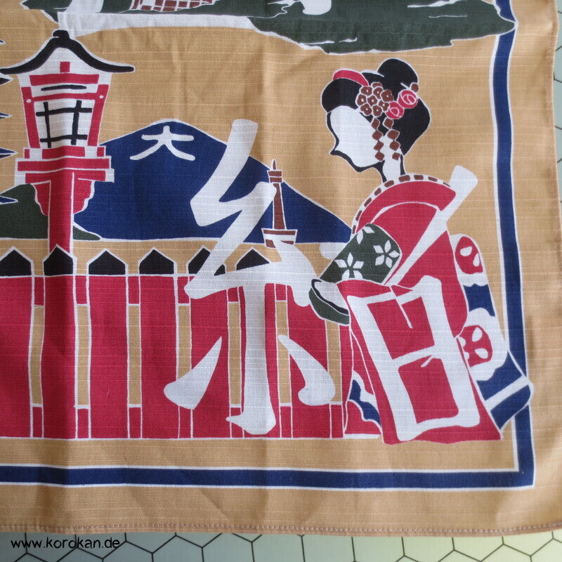 Japan Motive Furoshiki japanisches Tragetuch