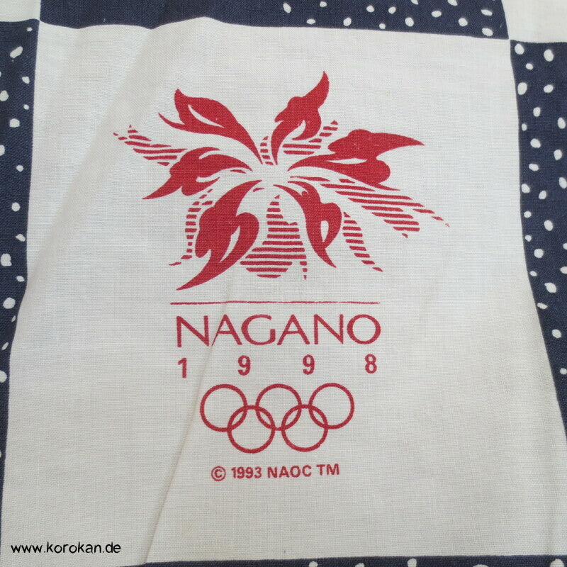 Nagana Olympics 1998 Nemaki Schlaf Baumwoll Kimono