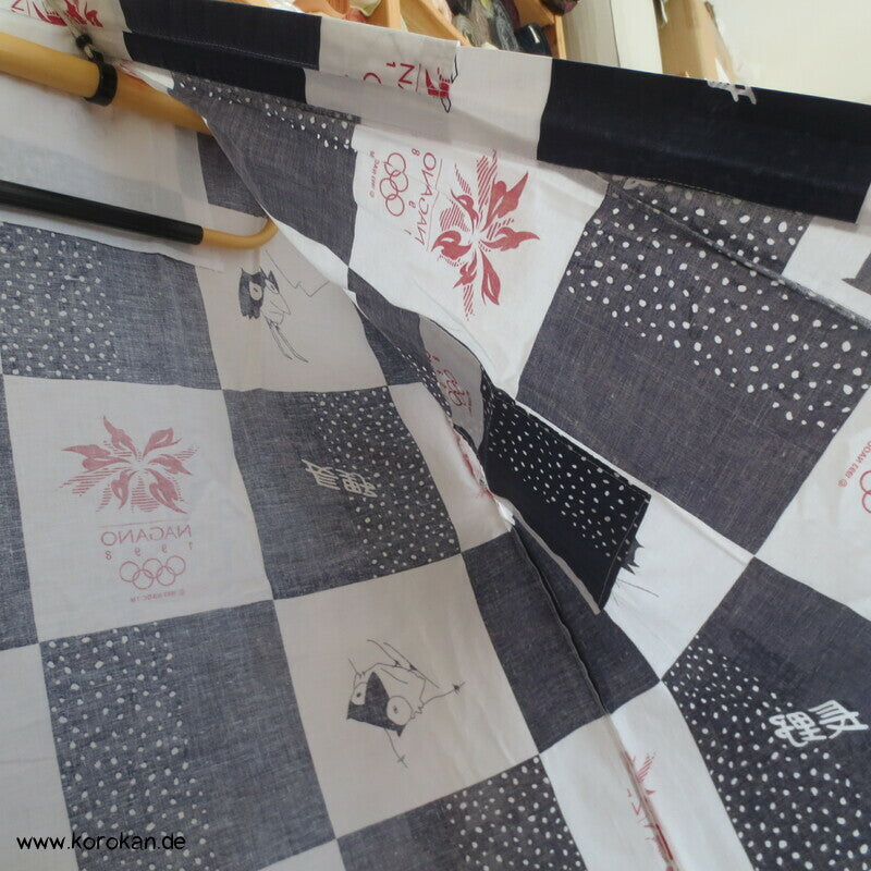 Nagana Olympics 1998 Nemaki Schlaf Baumwoll Kimono