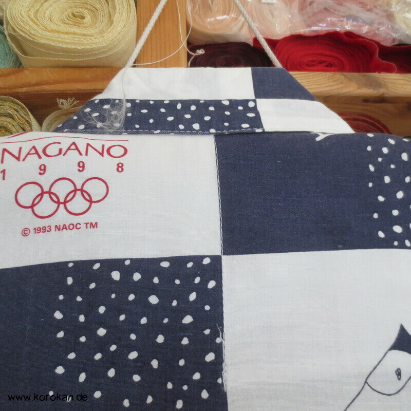 Nagana Olympics 1998 Nemaki Schlaf Baumwoll Kimono