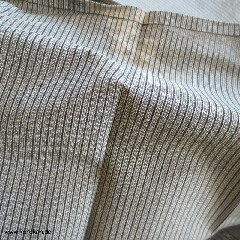 gestreifte Sommer Seide Kimono Hakama - Andon - Rock - Typ