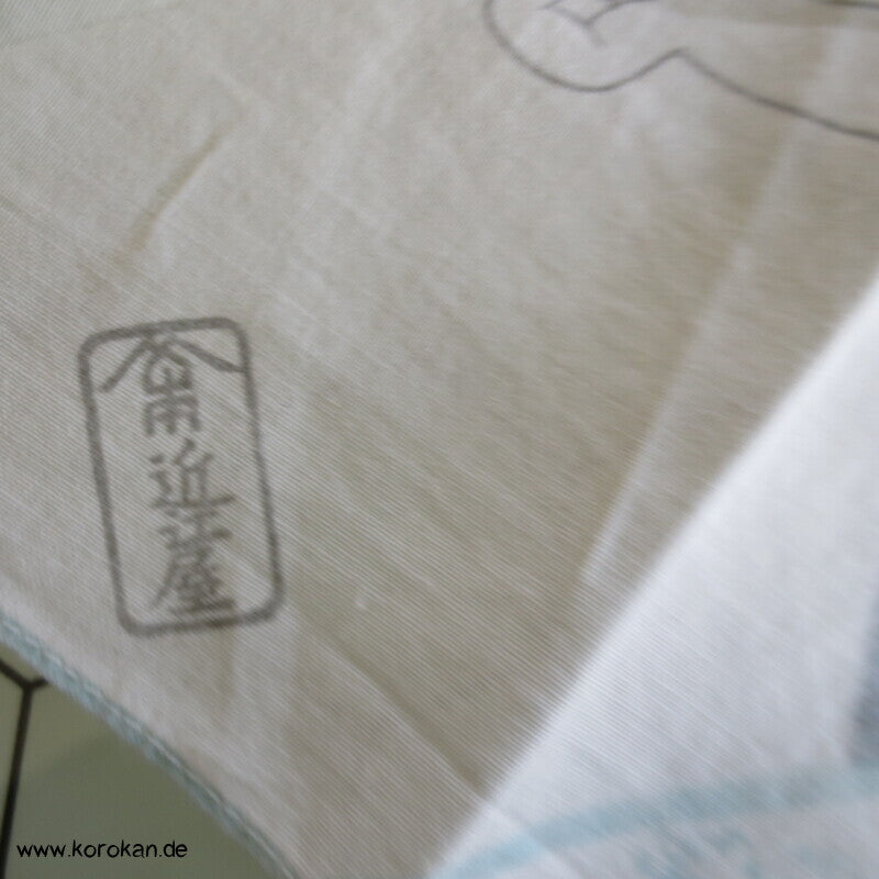 Furoshiki  Taschentuch mit feiner japanischer Dame