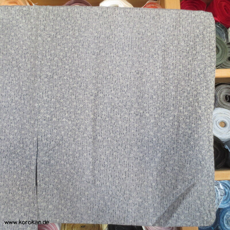 Haori millefleur in mauve, synthetisch