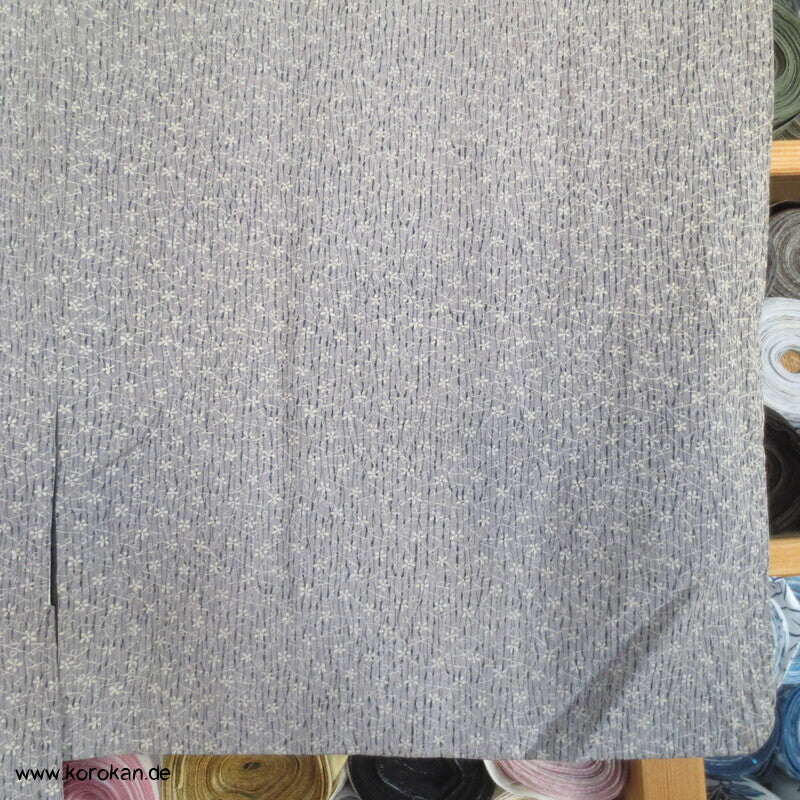 Haori millefleur in mauve, synthetisch