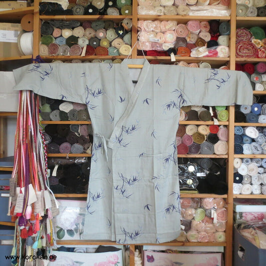 chinesischer Nemaki Schlaf Kimono, doppellagige Baumwollgaze