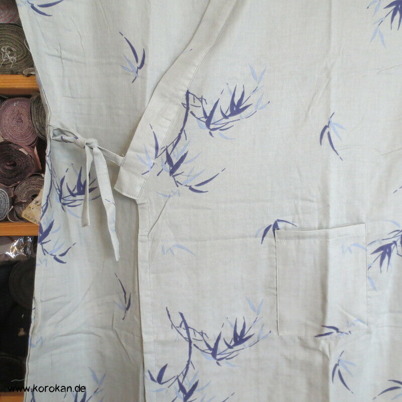 chinesischer Nemaki Schlaf Kimono, doppellagige Baumwollgaze