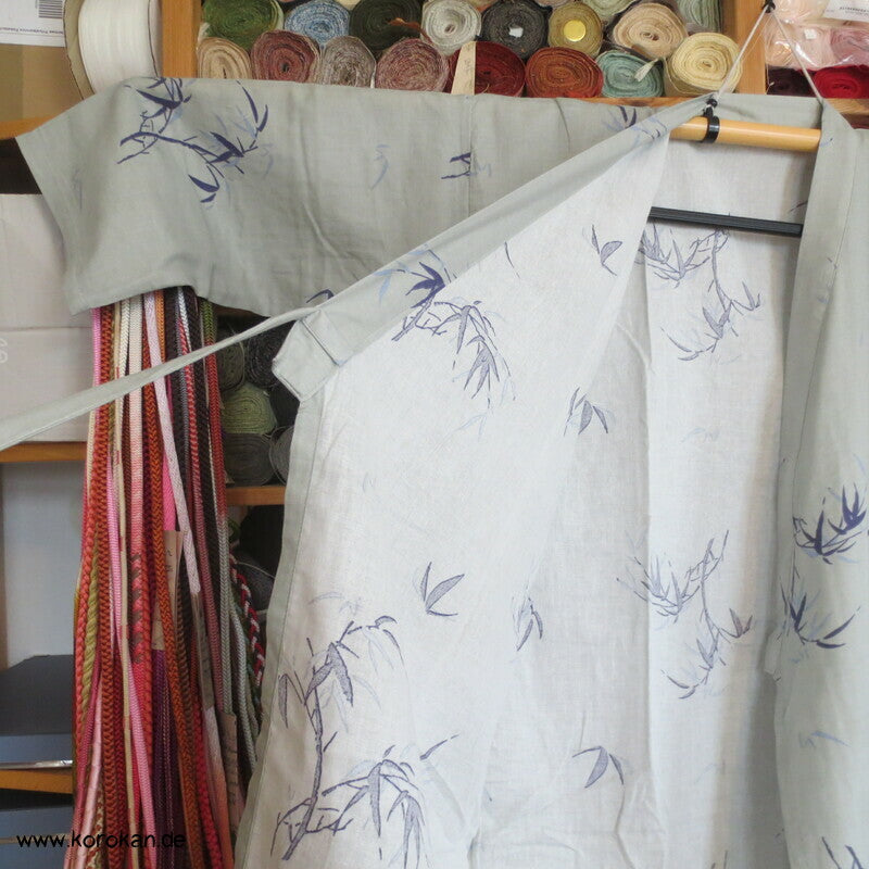chinesischer Nemaki Schlaf Kimono, doppellagige Baumwollgaze